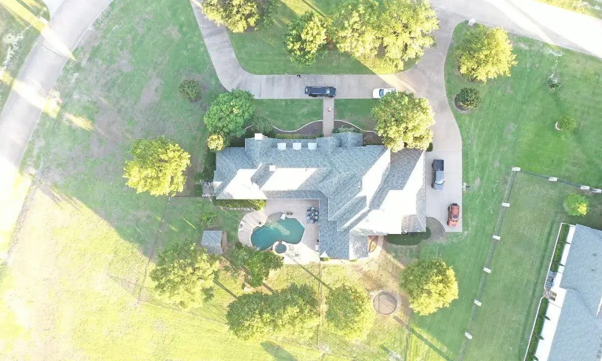 New shingle roof installation on a home in Bayshore Gardens